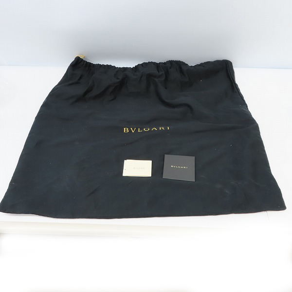 実際に弊社で買取させて頂いた【未使用】BVLGARI/ブルガリ 2way ボストンバッグ/ショルダーバッグ　FP A13 35540 の画像 9枚目