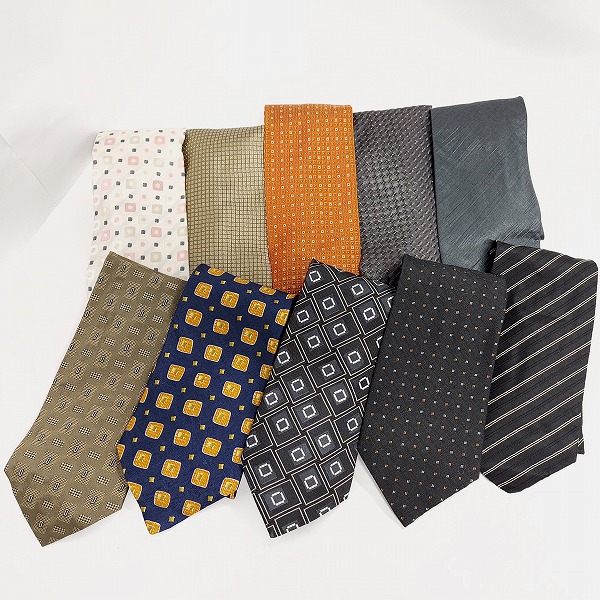実際に弊社で買取させて頂いたHUGO BOSS/ヒューゴボス ネクタイ おまとめ10本