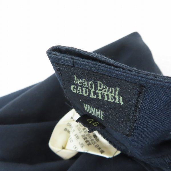 実際に弊社で買取させて頂いたJEAN PAUL GAULTIER HOMME/ジャンポールゴルチェオム 2WAY 変形 スカートパンツ/46の画像 2枚目