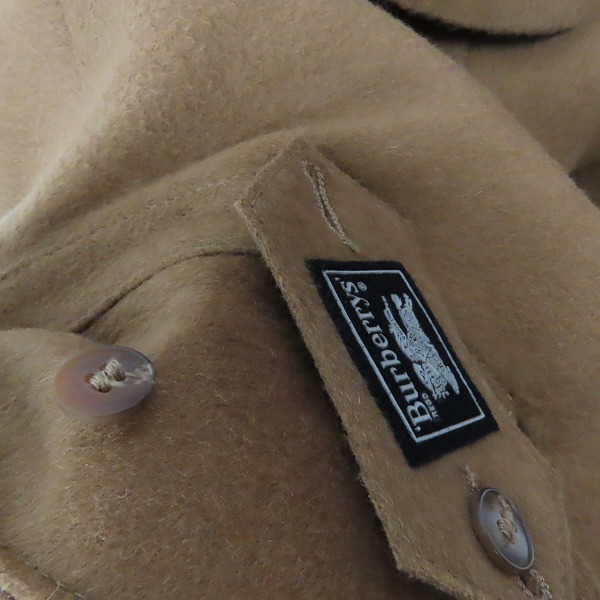 実際に弊社で買取させて頂いたBURBERRYS/バーバリーズ メルトン ウール チェスターコート/54の画像 5枚目