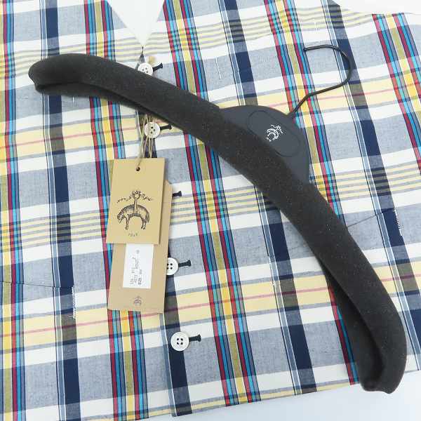 実際に弊社で買取させて頂いた BLACK FLEECE by Brooks Brothers/ブラックフリース ブルックスブラザーズ チェック ベスト/BB4の画像 5枚目