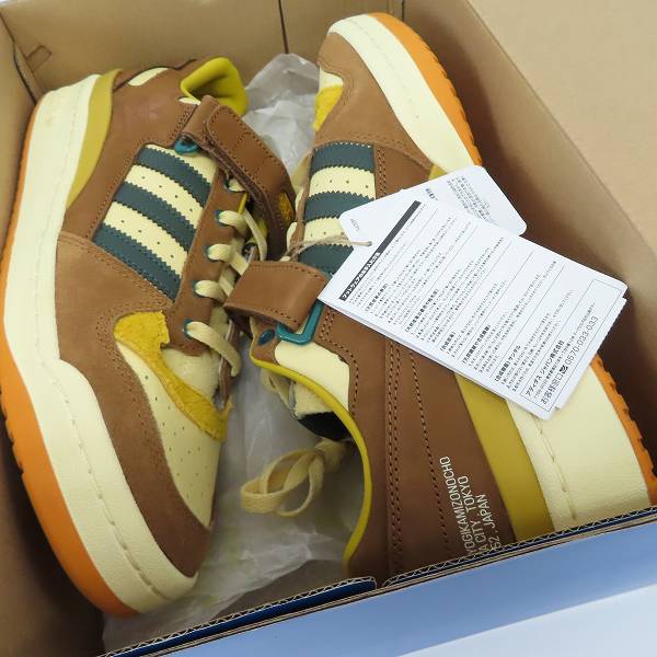 実際に弊社で買取させて頂いた【未使用】adidas/アディダス FORUM LOW atmos/フォーラム ロー アトモス GW3486/29の画像 6枚目