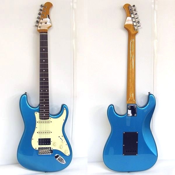 実際に弊社で買取させて頂いた★Bacchus/バッカス Universe Series ストラトキャスターType SSH ソフトケース付の画像 1枚目