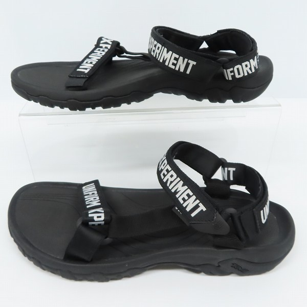 実際に弊社で買取させて頂いたteva × uniform experiment/テバ × ユニフォームエクスペリメント ハリケーン サンダル/29の画像 3枚目