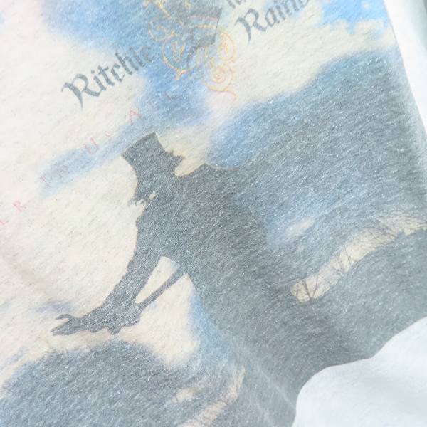 実際に弊社で買取させて頂いたRitchie Blackmore Rainbow/リッチー・ブラックモアズ・レインボー バンドTシャツ/Lの画像 3枚目