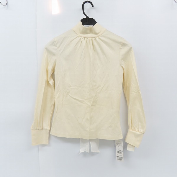 実際に弊社で買取させて頂いたBURBERRY BLUELABEL/バーバリーブルーレーベル カットソー 長袖シャツ ホワイト系/38の画像 1枚目