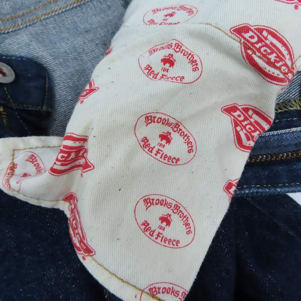 実際に弊社で買取させて頂いたDickies×Brooks Brothers/ディッキーズ×ブルックスブラザーズ デニムパンツ/30の画像 6枚目