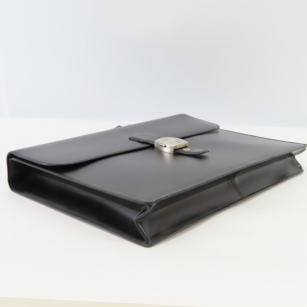 実際に弊社で買取させて頂いたdunhill/ダンヒル レザー レザー 鍵付き ビジネスバッグ/ブリーフケースの画像 2枚目