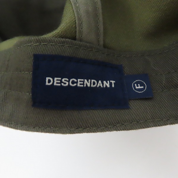 実際に弊社で買取させて頂いたDESCENDANT/ディセンダント ロゴワッペン キャップ/Fの画像 6枚目