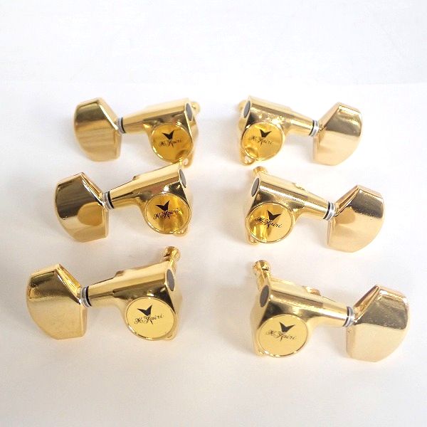 実際に弊社で買取させて頂いたK.Yairi/ヤイリ GOTOH製 アコースティックギター/アコギ用ペグ ゴールドパーツ  3対3の画像 1枚目