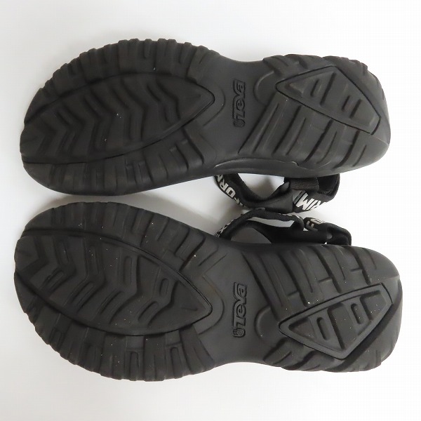 実際に弊社で買取させて頂いたTeva×uniform experiment/テバ×ユニフォームエクスペリメント HURRICANE XLT/ハリケーンXLT サンダル 1016721-BLK-09/27の画像 2枚目