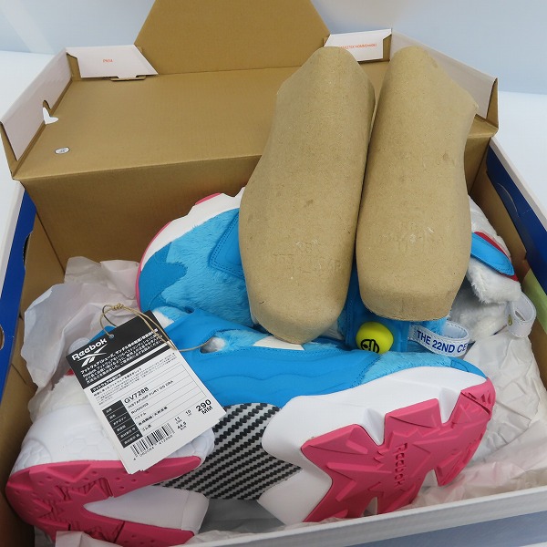 実際に弊社で買取させて頂いた【未使用】Reebok×atmos/リーボック×アトモス INSTAPUMP FURY OG/インスタポンプフューリー ドラえもん GV7288/29の画像 7枚目