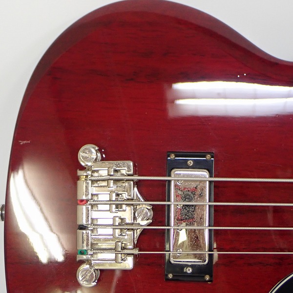実際に弊社で買取させて頂いた★Epiphone/エピフォン EB-3 チェリー ロングスケール エレキベース ソフトケース付きの画像 5枚目