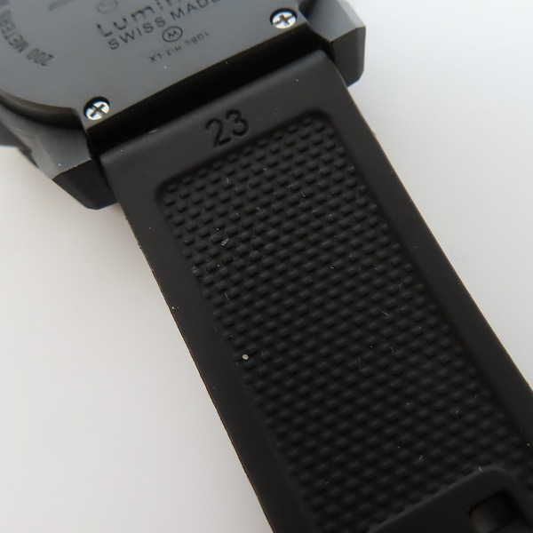 実際に弊社で買取させて頂いたLUMINOX/ルミノックス Ref.3051 RED HAND レッドハンド シリーズ 日本限定 の画像 4枚目