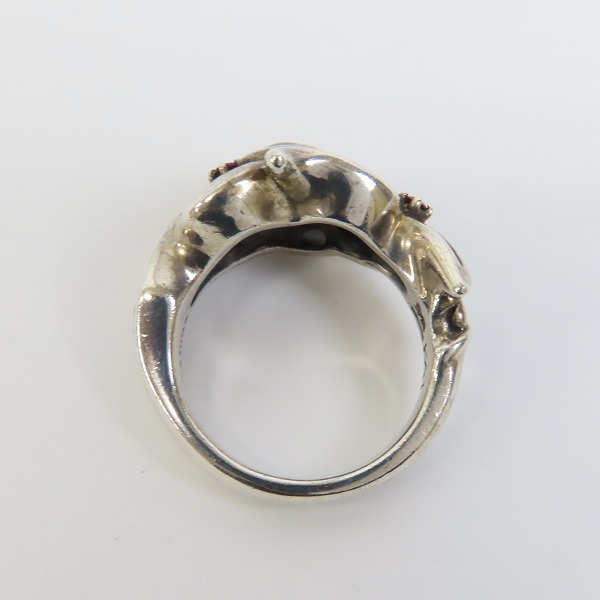 実際に弊社で買取させて頂いたBloody Mary/ブラッディマリー KAI 2008Xmas限定 鬼火リング/19号の画像 5枚目