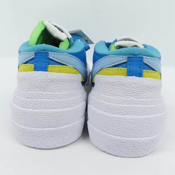 実際に弊社で買取させて頂いた【未使用】KAWS×sacai×NIKE/カウズ×サカイ×ナイキ Blazer Low Neptune Blue DM7901-400/28.5の画像 1枚目