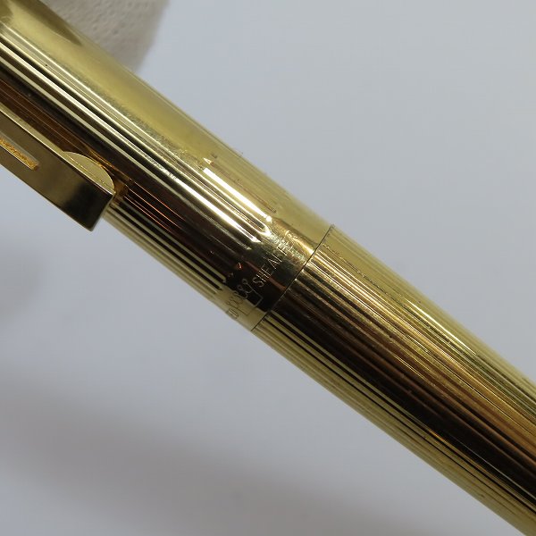 実際に弊社で買取させて頂いたSHEAFFER/シェーファー ゴールド ペン先 14K 万年筆/筆記用具 3点セットの画像 5枚目