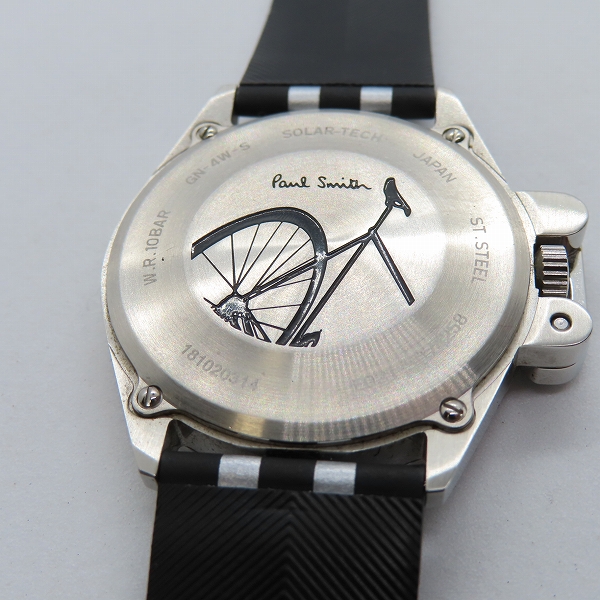 実際に弊社で買取させて頂いたPaul Smith/ポールスミス アナログ サイクルウォッチ 腕時計 E031-S074258の画像 3枚目