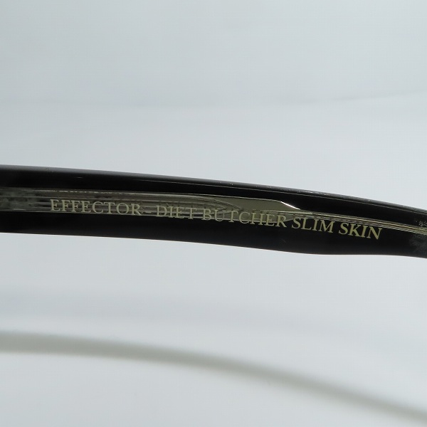 実際に弊社で買取させて頂いたEFFECTOR×DIET BUTCHER SLIM SKIN/エフェクター×ダイエットブッチャースリムスキン DIRT メガネフレームの画像 5枚目