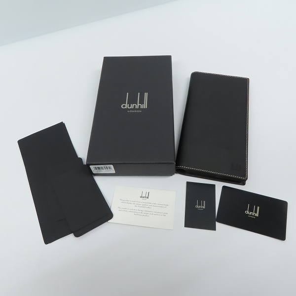 実際に弊社で買取させて頂いたDUNHILL/ダンヒル レザー 長財布/お札入れ L2G217 の画像 8枚目