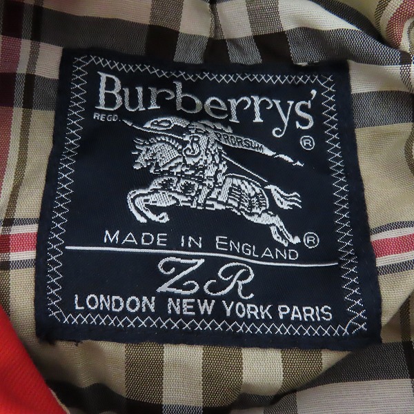 実際に弊社で買取させて頂いたBURBERRYS/バーバリーズ ノバチェック ドルマン ラップコートの画像 2枚目