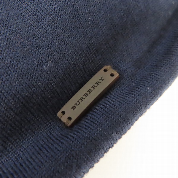 実際に弊社で買取させて頂いた【JPタグ】BURBERRY/バーバリー タートルネックニット/Lの画像 7枚目