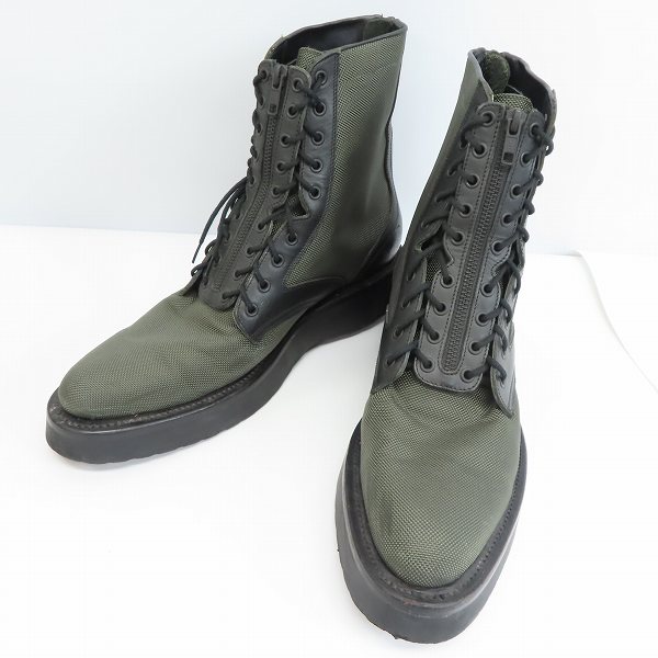 実際に弊社で買取させて頂いたLAD MUSICIAN/ラッドミュージシャン プラットフォーム コンバットブーツ/レースアップブーツ 2209-904/44