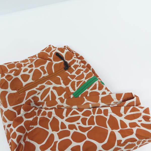 実際に弊社で買取させて頂いた【未使用】GRIP SWANY/グリップスワニー 20SS ATMOS別注 キリン柄ナイロンギアショーツ/XLの画像 7枚目