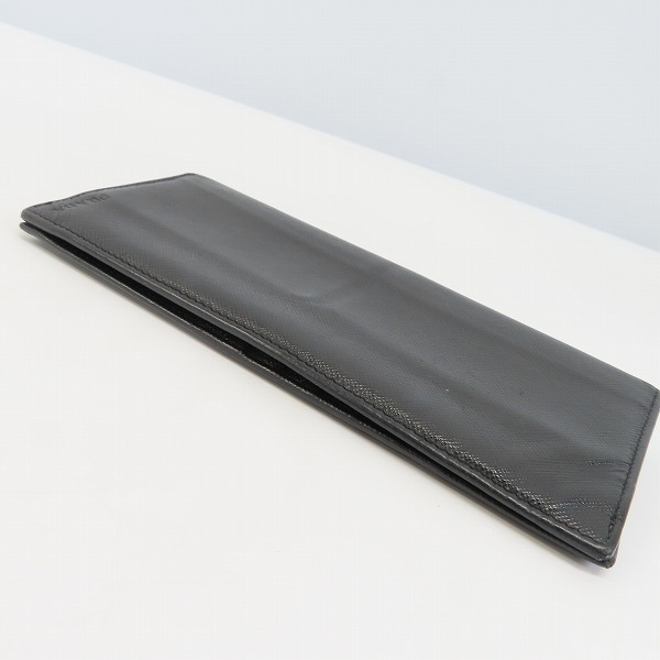 実際に弊社で買取させて頂いたPRADA/プラダ かぶせ蓋 長財布/ロングウォレットの画像 3枚目