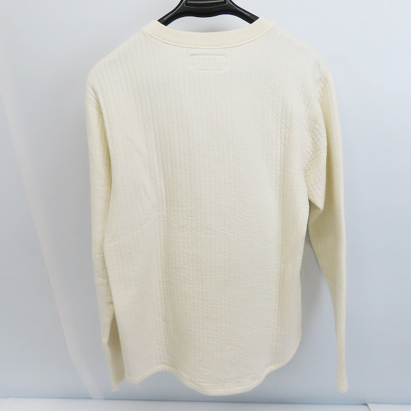 実際に弊社で買取させて頂いたSUGAR CANE/シュガーケーン HOLLOW JERSEY STITCH ヘンリーネック カットソー SC68365/15-15.5の画像 1枚目