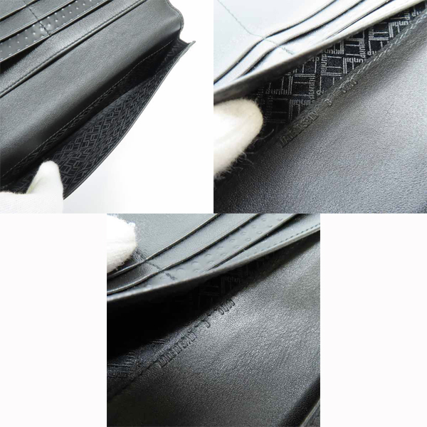 実際に弊社で買取させて頂いたDUNHILL/ダンヒル レザー 長財布/お札入れ L2G217 の画像 5枚目