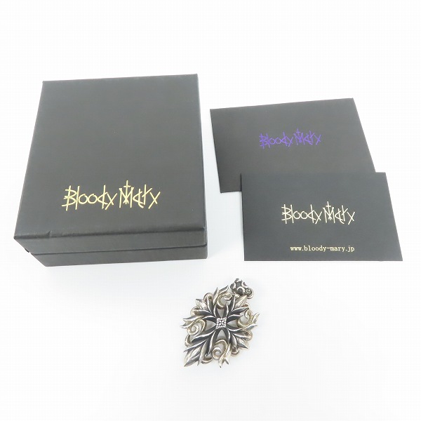 実際に弊社で買取させて頂いた【ギャラ付】Bloody Mary/ブラッディマリー アンドロメダ ペンダントの画像 5枚目