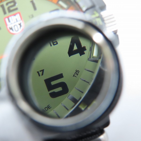 実際に弊社で買取させて頂いたLUMINOX/ルミノックス LEATHERBACK SEA TURTLE GIANT 0320 SERIES ウォッチ/時計の画像 7枚目