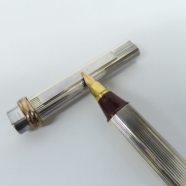実際に弊社で買取させて頂いたCartier/カルティエ 80s トリニティ 万年筆 