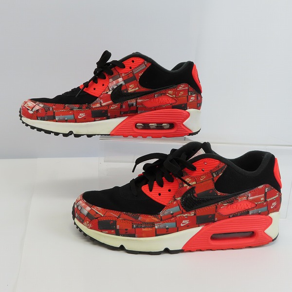 実際に弊社で買取させて頂いたNIKE×atmos/ナイキ×アトモス AIR MAX 90 PRNT エアマックス WE LOVE NIKE AQ0926-001 /26.5の画像 2枚目