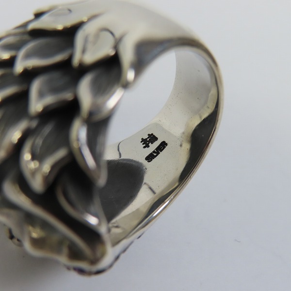 実際に弊社で買取させて頂いたBloodyMary/ブラッディマリー Obsession オブセッション リング 妄想 w/アメジスト 23.5-24号の画像 6枚目