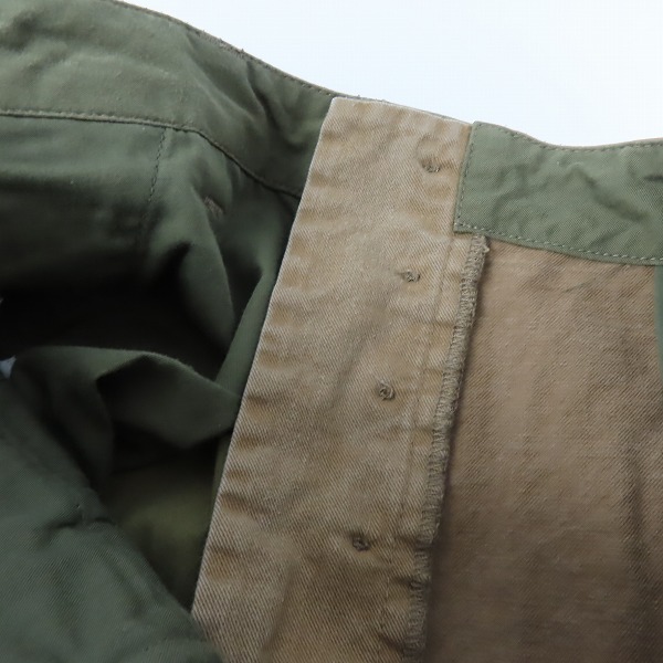 実際に弊社で買取させて頂いたuniform experiment/ユニフォームエクスペリメント 20AW FABRIC MIX CARGO PANTS カーゴパンツ UE-202005/3の画像 7枚目
