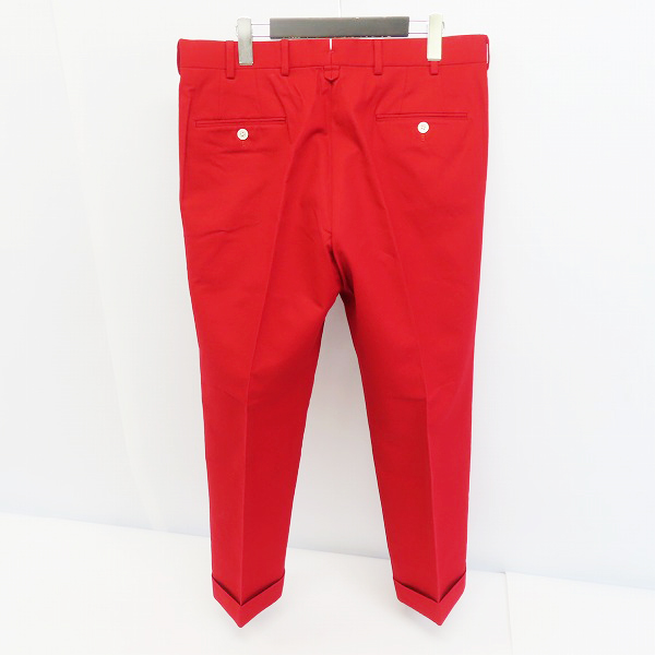 実際に弊社で買取させて頂いたBLACK FLEECE by Brooks Brothers/ブラックフリース バイ ブルックスブラザーズ スラックスパンツ レッド/BB3の画像 1枚目