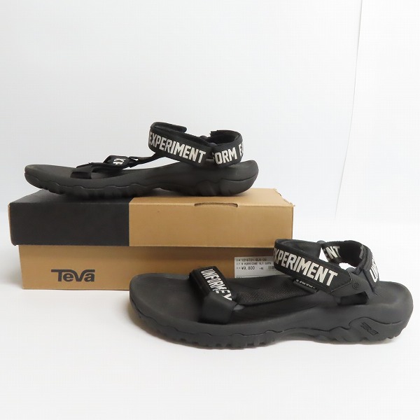 実際に弊社で買取させて頂いたTeva×uniform experiment/テバ×ユニフォームエクスペリメント HURRICANE XLT/ハリケーンXLT サンダル 1016721-BLK-09/27の画像 3枚目