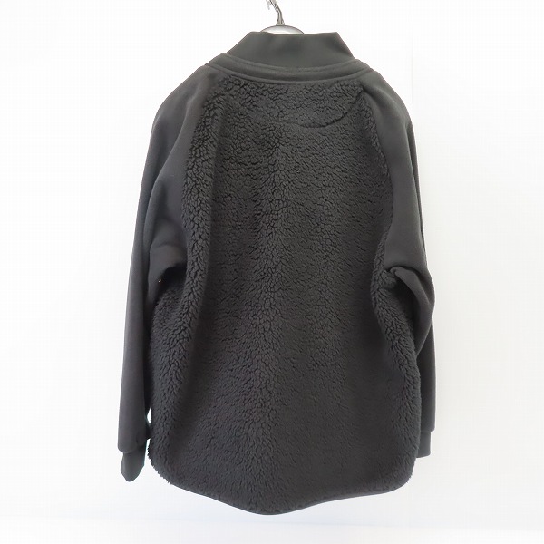 実際に弊社で買取させて頂いた【未使用】UNIQLO×White Mountaineering/ユニクロ フリース フルジップジャケット (長袖) ブラック Lの画像 1枚目