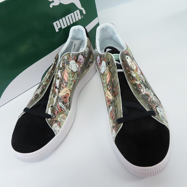実際に弊社で買取させて頂いた【未使用】 atmos ×THREE TIDES TATTOO×PUMA/アトモス×スリー タイズ タトゥー×プーマ SUEDE スニーカー 381246-01/28.5