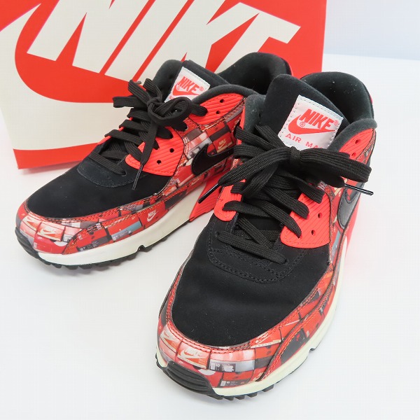 実際に弊社で買取させて頂いたNIKE×atmos/ナイキ×アトモス AIR MAX 90 PRNT エアマックス WE LOVE NIKE AQ0926-001 /26.5