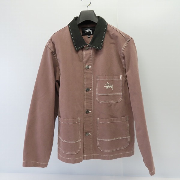 STUSSY Brushed Moleskin Chore Jacket Ｓ Stussy Brushed Moleskin Chore Jacket Stussy
