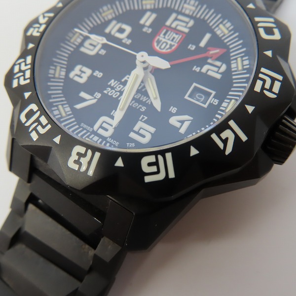 実際に弊社で買取させて頂いたLUMINOX/ルミノックス ナイトホーク F-117 6422 腕時計の画像 5枚目