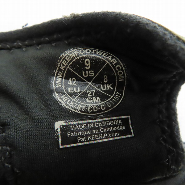 実際に弊社で買取させて頂いたKEEN/キーン NEWPORT ニューポート FAIRWAY スポーツサンダル 1018787/27の画像 5枚目