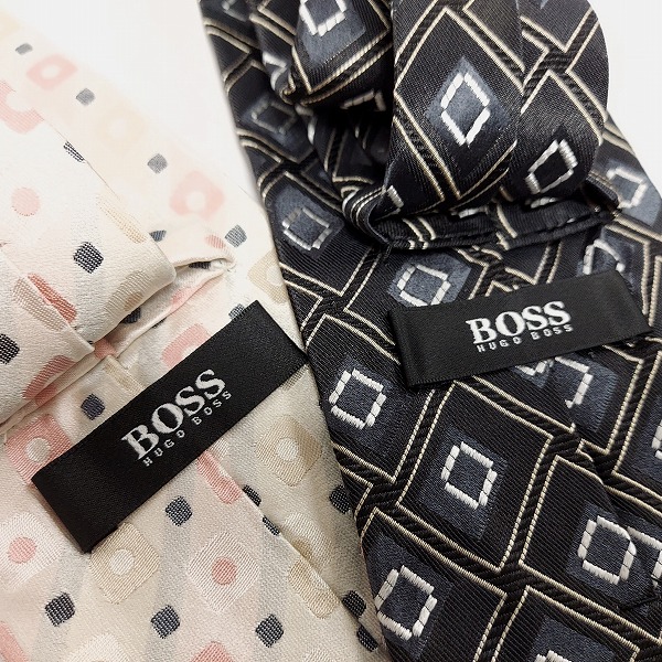 実際に弊社で買取させて頂いたHUGO BOSS/ヒューゴボス ネクタイ おまとめ10本の画像 5枚目