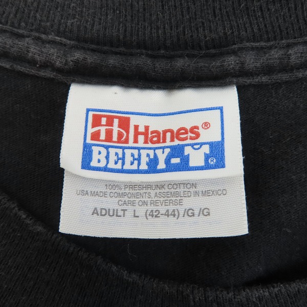 実際に弊社で買取させて頂いたBOUNTY HUNTER/バウンティーハンター Hanesボディ プリントTシャツ/Lの画像 2枚目