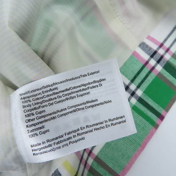 実際に弊社で買取させて頂いたBLACK FLEECE by Brooks Brothers/ブラックフリース ブルックスブラザーズ マドラスチェック ベスト/BB4の画像 4枚目