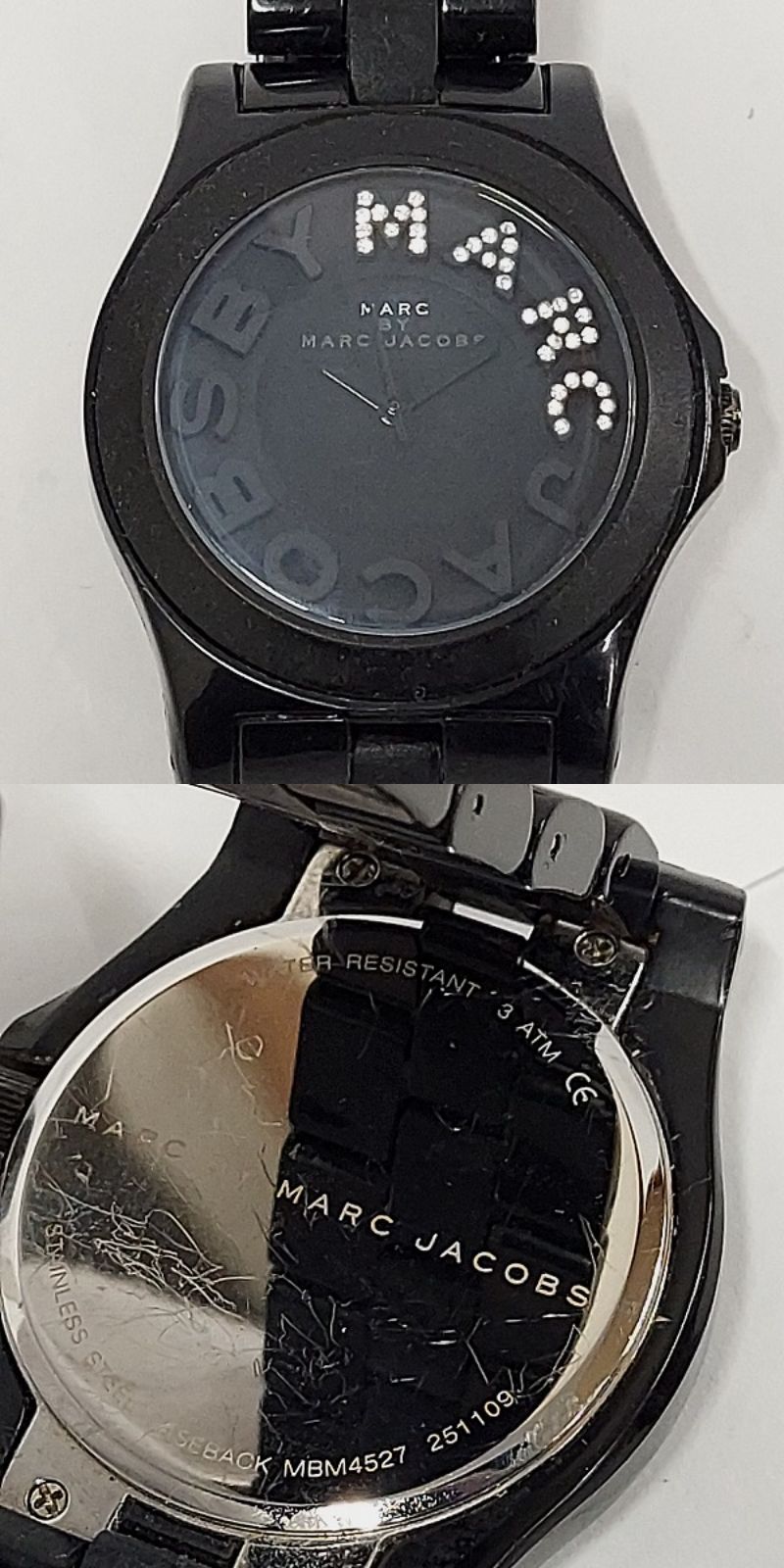 実際に弊社で買取させて頂いたMARC BY MARC JACOBS/マークバイマークジェイコブス リベラ/ペリー 腕時計4点セット【動作未確認】の画像 3枚目