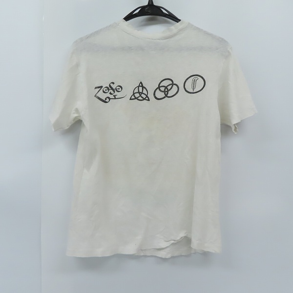 実際に弊社で買取させて頂いたLED ZEPPELIN/レッドツェッペリン 80s ヴィンテージ バンドTシャツ/Mの画像 1枚目